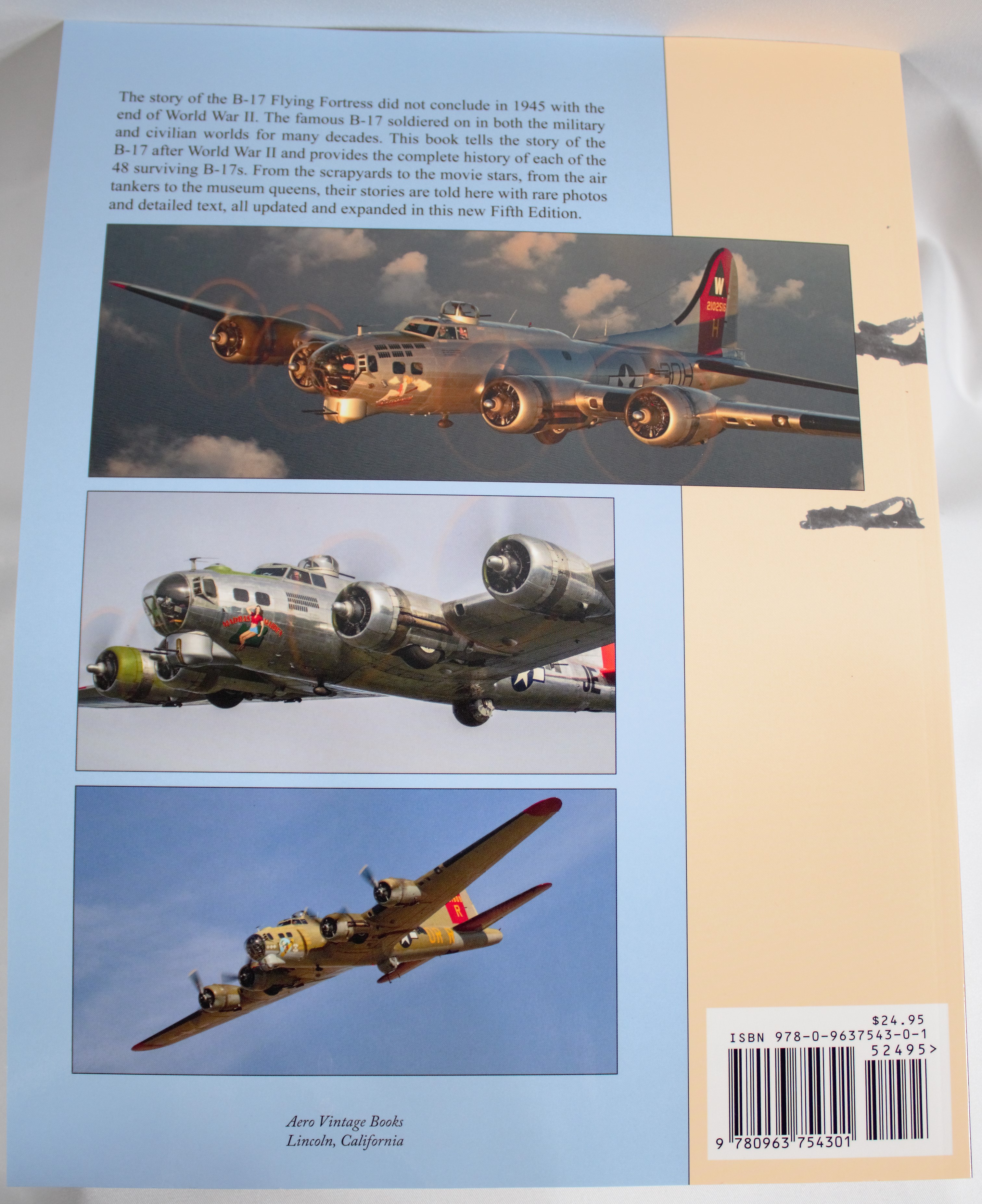 Final Cut The Post-War B-17 Flying Fortress Survivors 5th Ed 2018 By ...